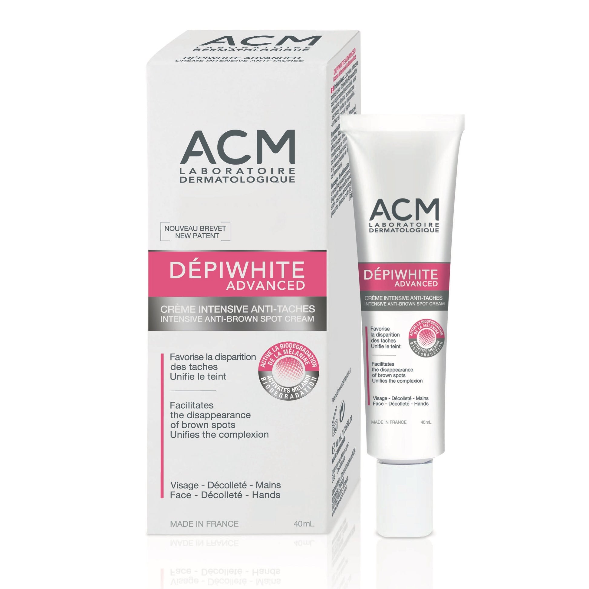 ACM Depiwhite Advanced Anti Brown Spot Cream 40ml - ايه سي ام ديبي وايت أدفانس كريم لازالة التصبغات البنية 40مل