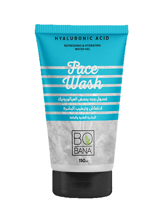 Bobana Hyaluronic Acid Face Wash 150ml - بوبانا غسول وجه بحمض الهيالورونيك 150 ملي