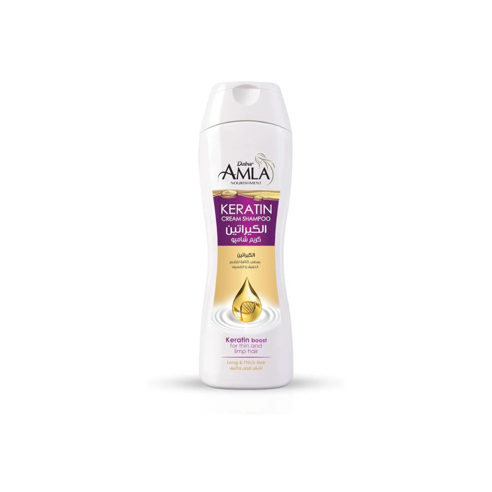 Dabur Amla Nourishment Crème Keratin Shampoo 190ml - دابر املا شامبو كريم كيراتين 190مل