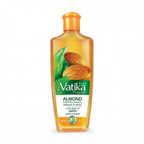 Almond Vatika Hair Oil 180ml - زيت الشعر فاتيكا باللوز 180 مل