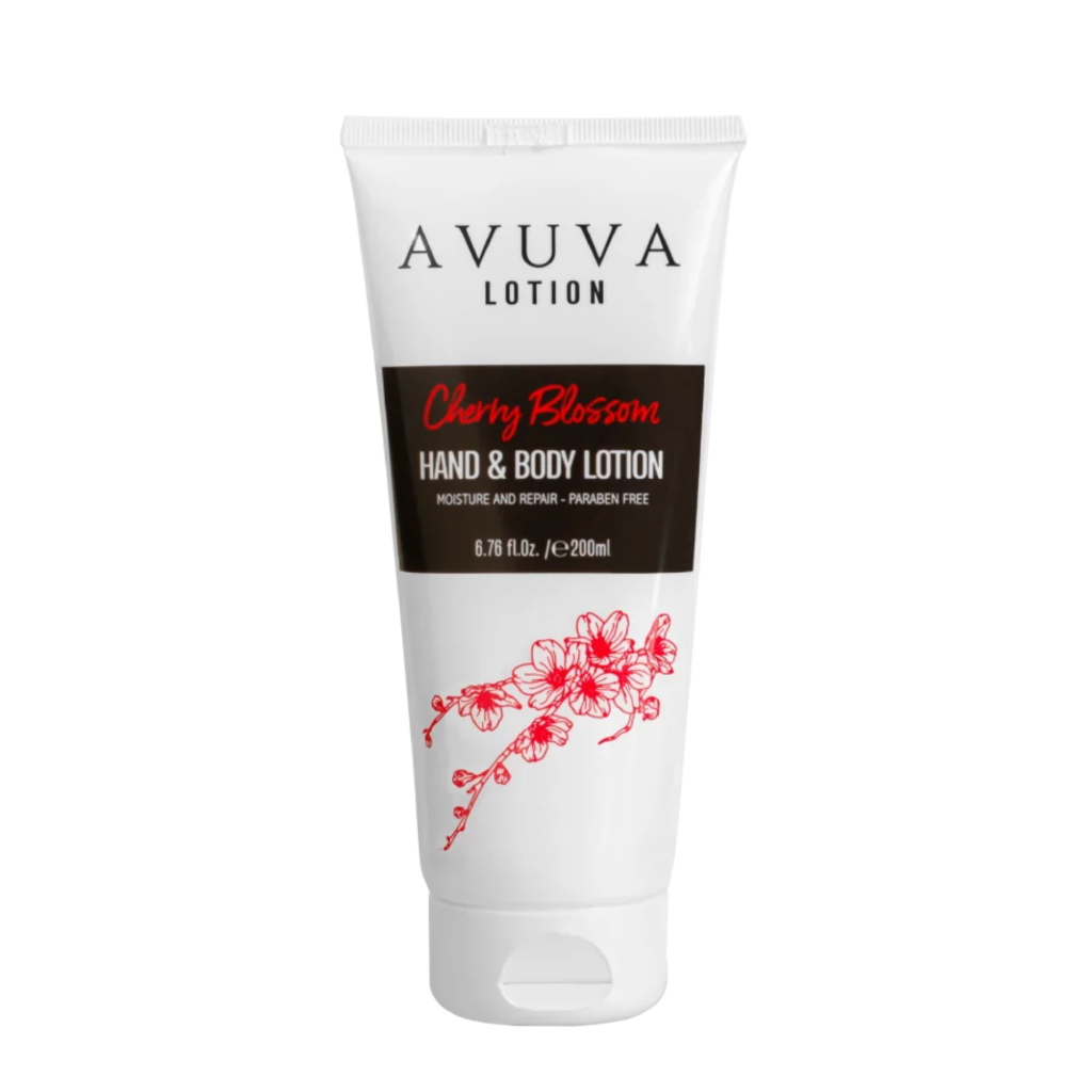 AVUVA Cherry Blossom Hand and Body Lotion 200ml - أڤوڤا كريم لليدين والجسم بالكريز 200 مل