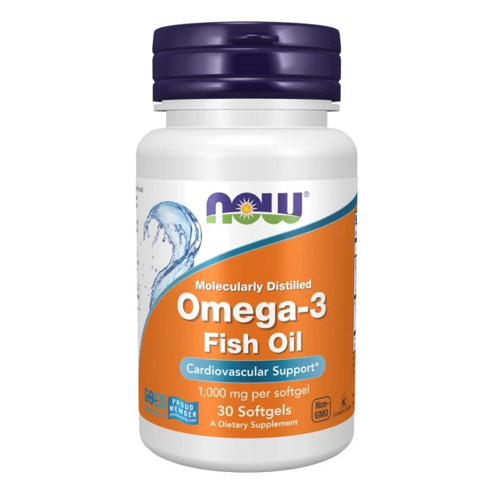 NOW Omega 3 30 Cap - ناو أوميجا 3   30 كبسولة