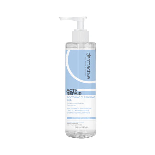 DERMACTIVE Acti-Repair Soothing Cleansing Gel 200 - ديرماكتيف جل أكتي-ريبير المنظف والمهدئ 200 مل
