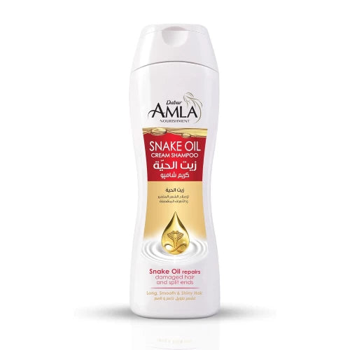 Dabur Amla Snake Oil Nourishment Crème Shampoo 360ml  - دابر أملا كريم شامبو مغذي بخلاصة زيت الحية 360 مل
