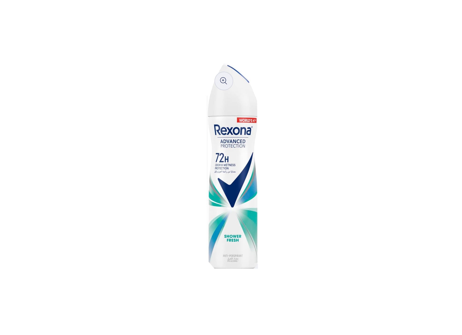 Rexona antiperspirant deodorant spray Advanced Shower Fresh 150ML -ريكسونا بخاخ شاور فريش 200 مل