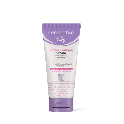 Dermactive Baby Daiper soothing cream 75 ml - ديرماكتيف بيبي كريم مهدئ للحفاضات 75 مل