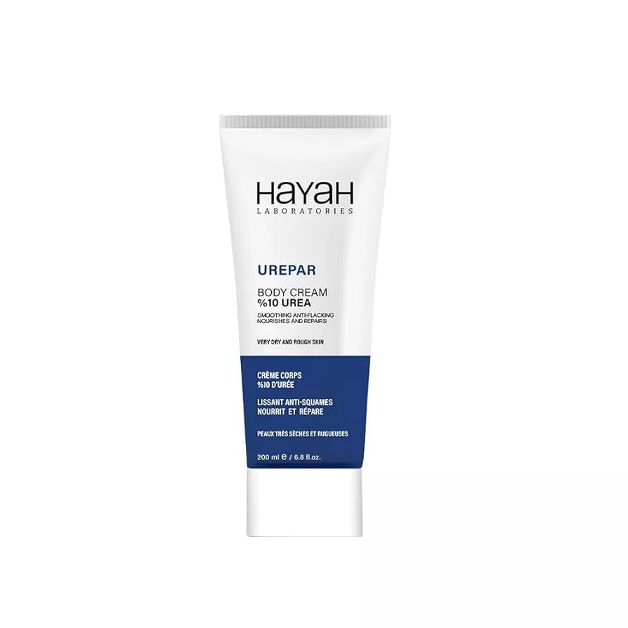 HAYAH Urepar Body Cream 10% Urea 200ml - حياة كريم الجسم يوريبار 10% بتركيبة اليوريا 200 مل