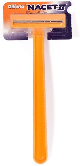 Gillette Nacet 2 razor blades 1 piece - شفرات حلاقة جيليت ناسيت 2 قطعة واحدة