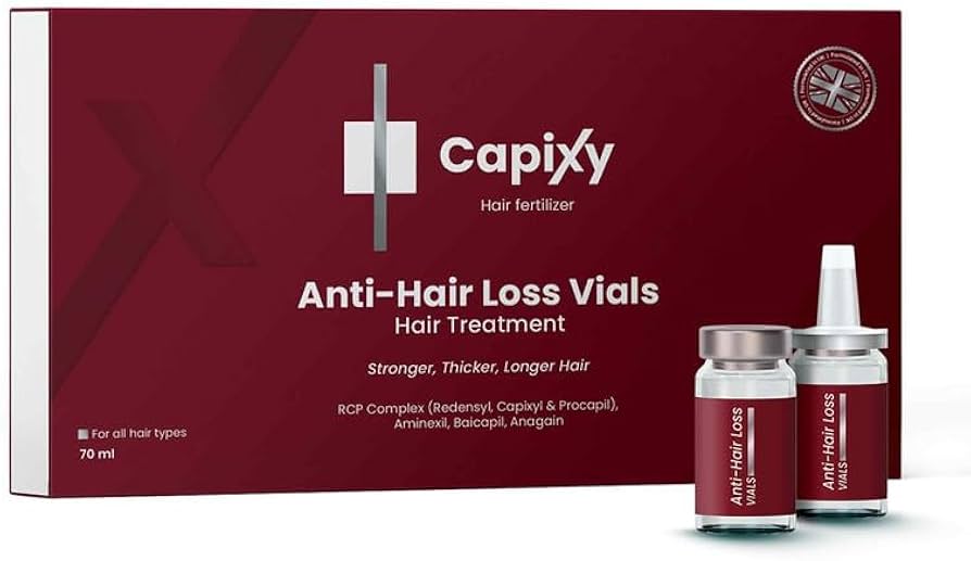 Capixy Anti Hair Loss Vials 70ml - كابيكسي أمبولات ضد تساقط الشعر 70مل