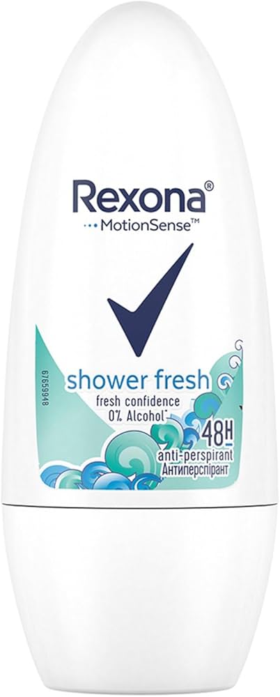 REXONA SHOWER FRESH ROLL ON 20ML -  ريكسونا مزيل عرق بلية شاور فريش 20 مل