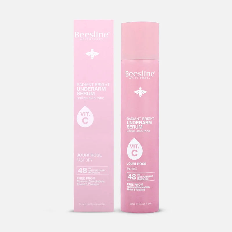 Beesline Underarm Serum Spray Jouri Rose - بيزلاين سبراي سيرم تحت الابط ورد جوري