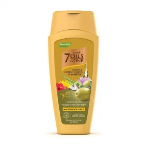 Emami 7 Oils In One Double Conditioning Shampoo Mystic Olive 200ml - إمامي 7 زيوت شامبو مرطب مزدوج زيتون ميستيك 200 ملي