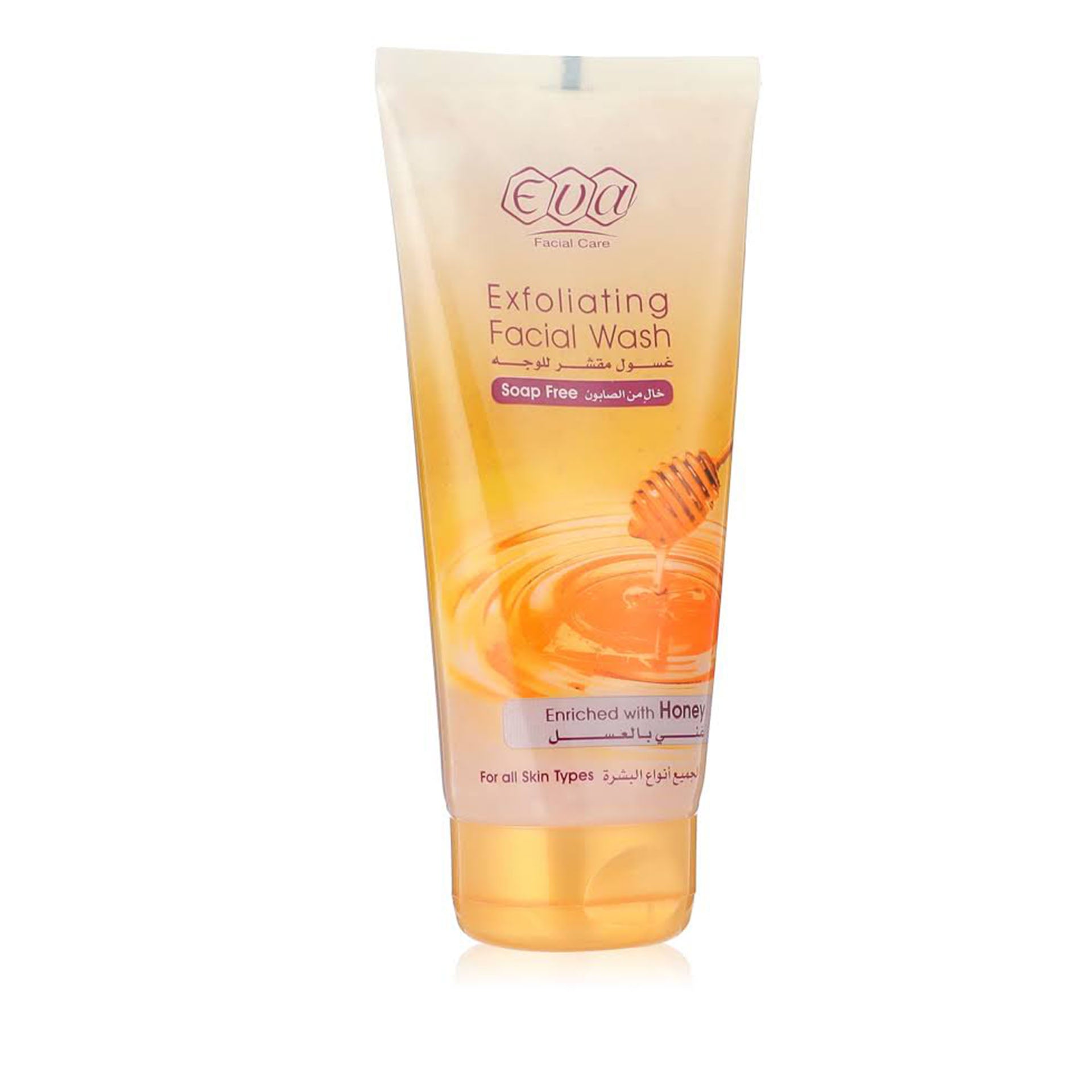 Eva exfoliating facial wash honey - ايفا غسول مقشر للوجة بالعسل