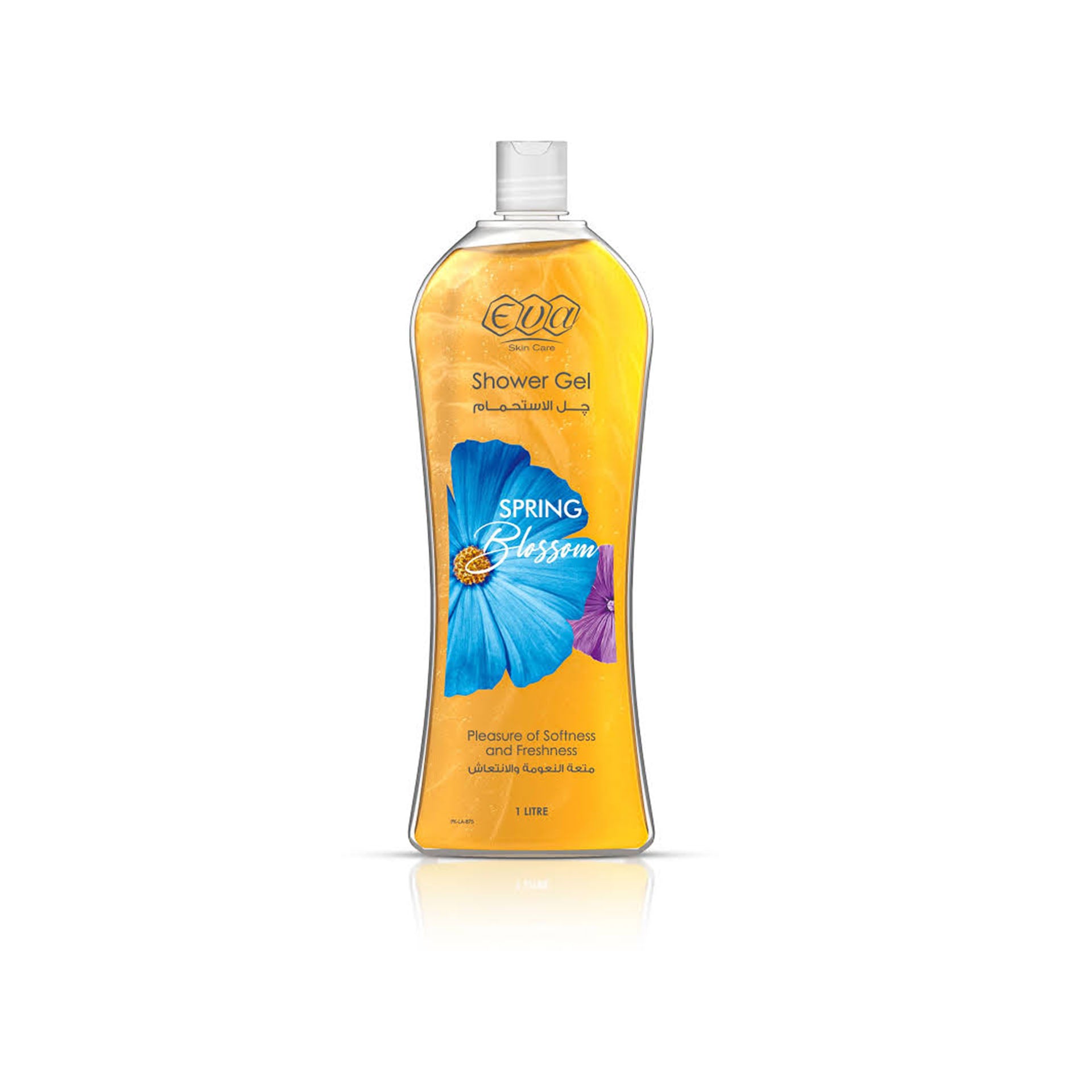 Eva shower gel 1L spring blossom - ايفا جل استحمام ١ لتر