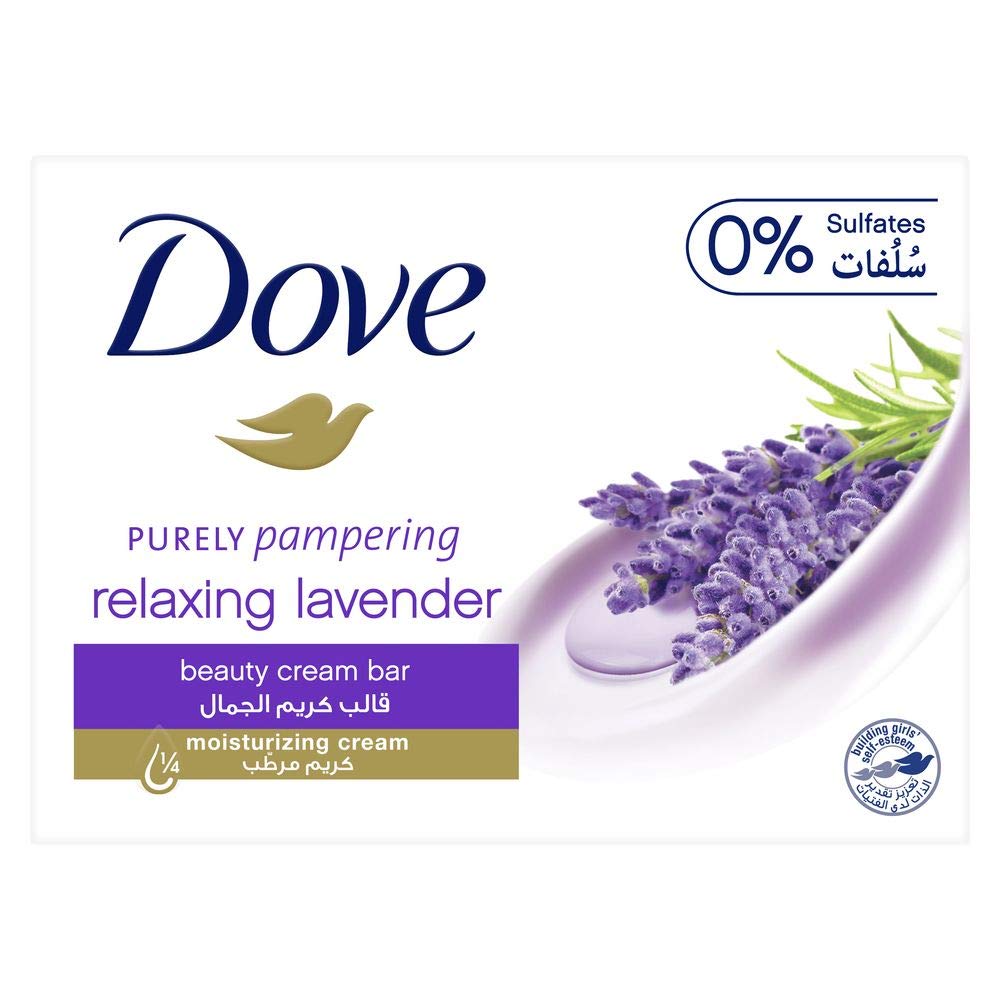 Dove soap lavender oil and chamomile - دوف صابون بزيت اللافندر والبابونج