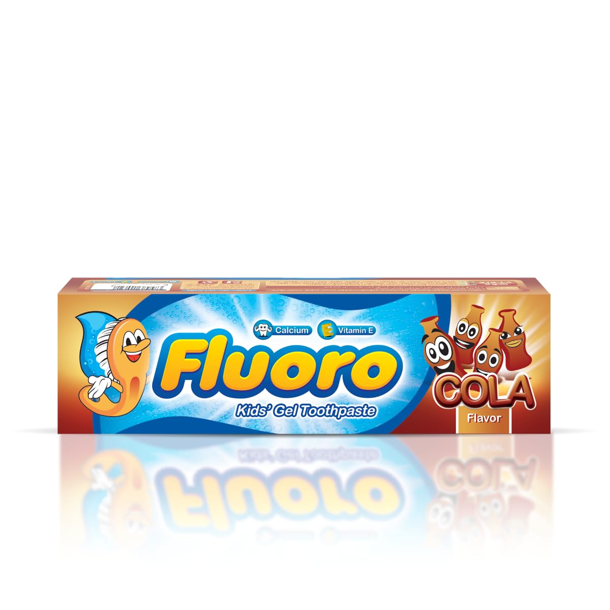 Fluoro Kids Tooth Paste Cola 50g - فلورو معجون اسنان للاطفال بالكولا 50جم