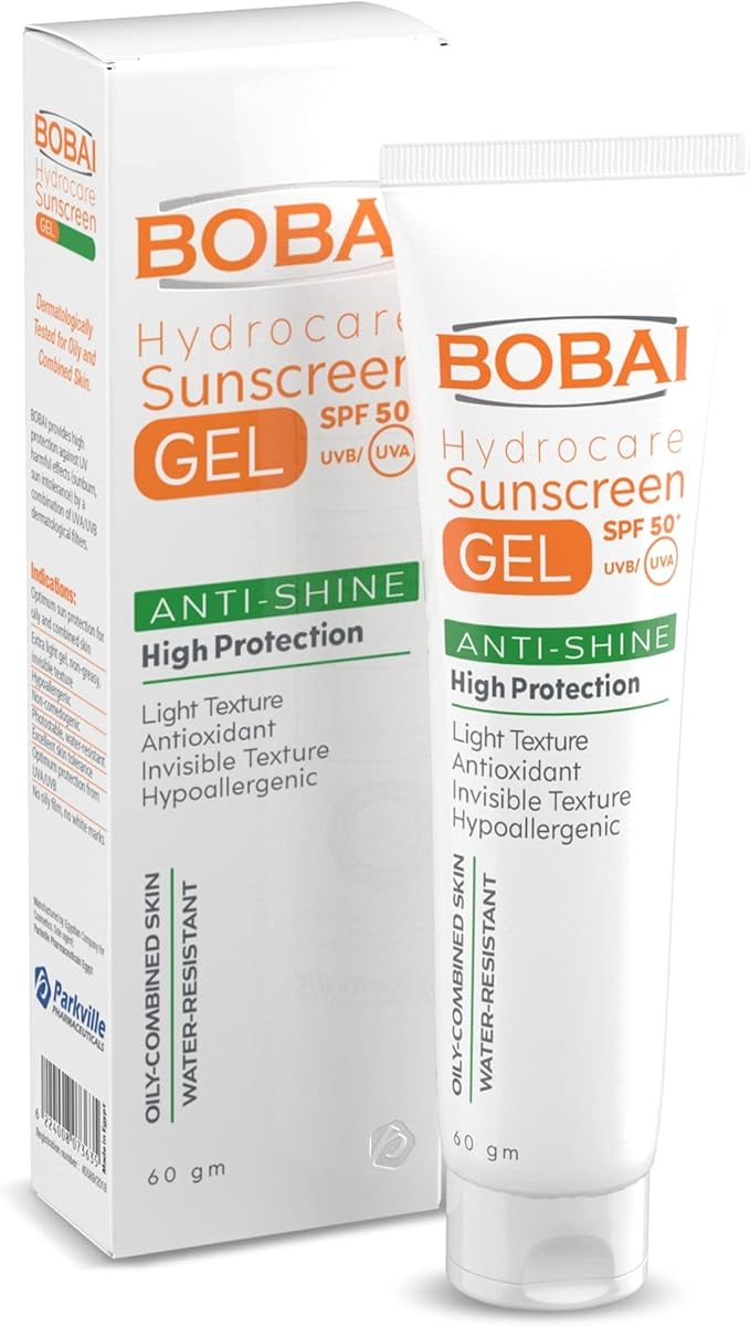 BOBAI TINTED GEL SUNSCREEN 50g - بوباي جل واقي من الشمس هيدروكير 50جم