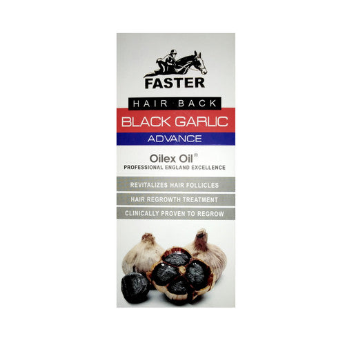 faster hair back black garlic (advance) oilex oil 100 ml - اوليكس اويل سبراي زيت الشعر فاستر المضاد لتساقط الشعر بالتوم الاسود