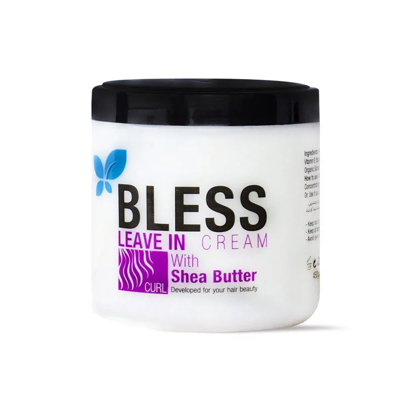 Bless hair cream & conditioner 450 ml - بليس ليف ان زبدة الشيا للشعر 450 مل