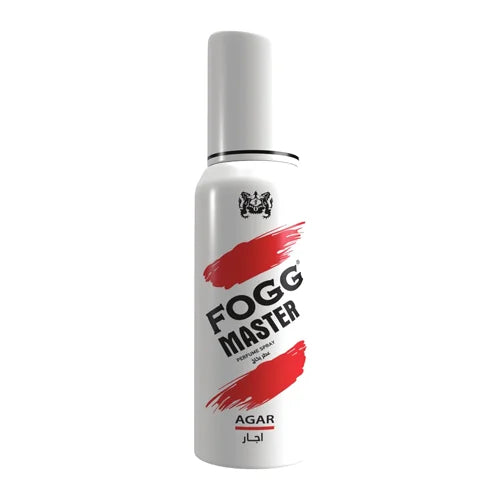 Fogg MASTER FRAGRANCE BODY SPRAY AGAR 120ML - فوج ماستر سبراي للجسم بعطر الاجار 120 مل