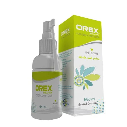 Orex Oral Care Spray 60ml - أوريكس بخاخ للعنايه بالفم 60مل
