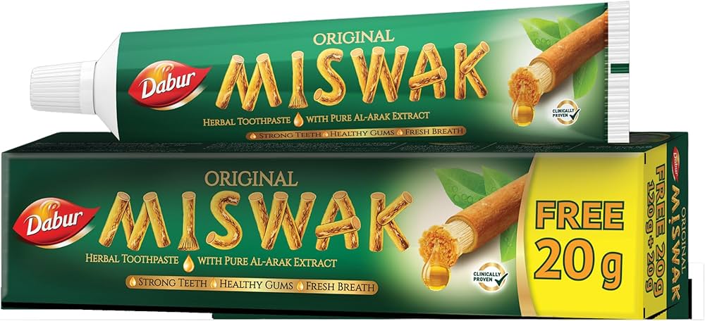 Dabur Miswak Tooth Paste 140g - معجون اسنان دابر المسواك 140جم