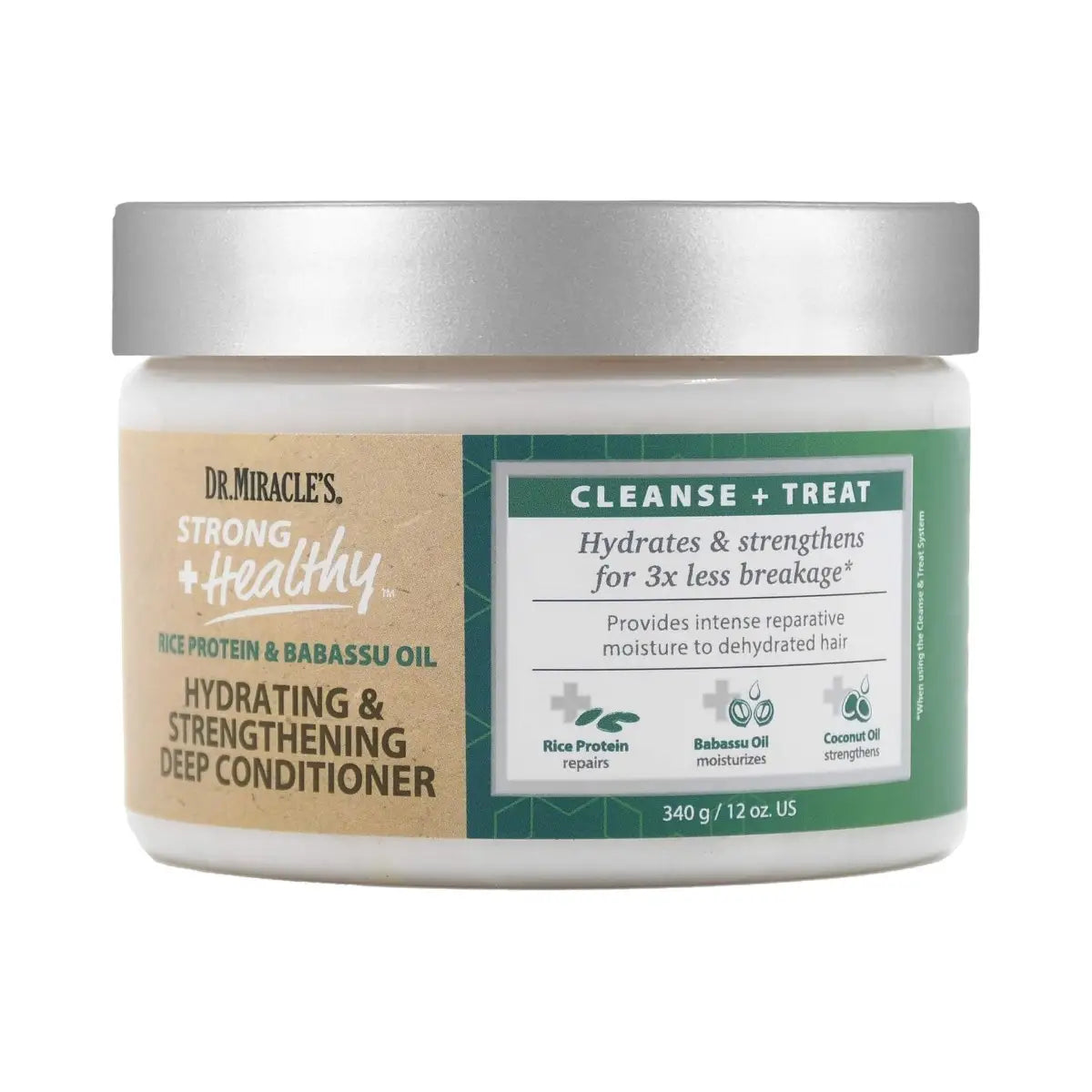 Dr. Miracle's Hydrating & Strengthening Deep Conditioner 340g - دكتور ميركل بلسم 340جرام