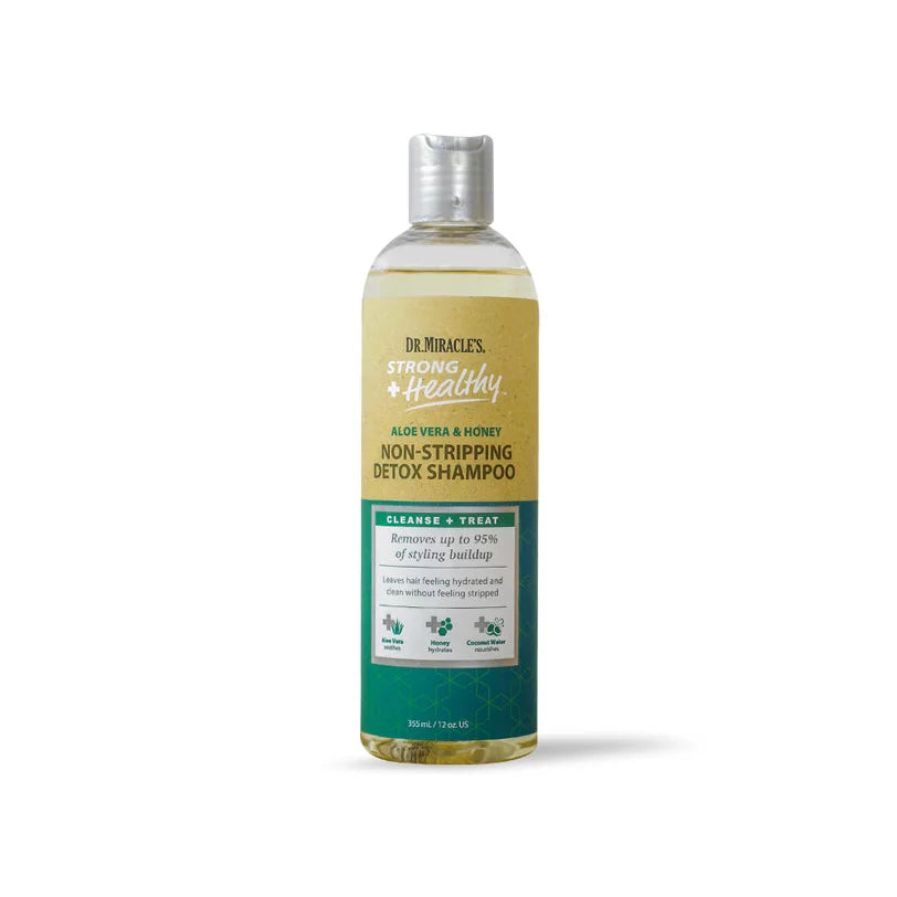 Dr.Miracle's Non-Stripping Detox Shampoo 355ml - دكتور ميركل شامبو للشعر بالصبار والعسل 335مل