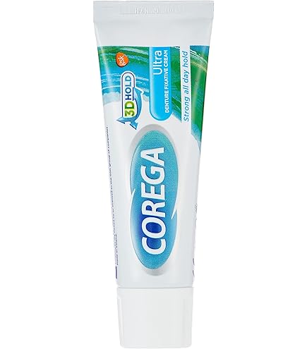 Corega Ultra Mint Denture Fixative Cream 40g - كريم تركيبات الأسنان الترا بطعم النعناع من كوريجا، 40 جرام