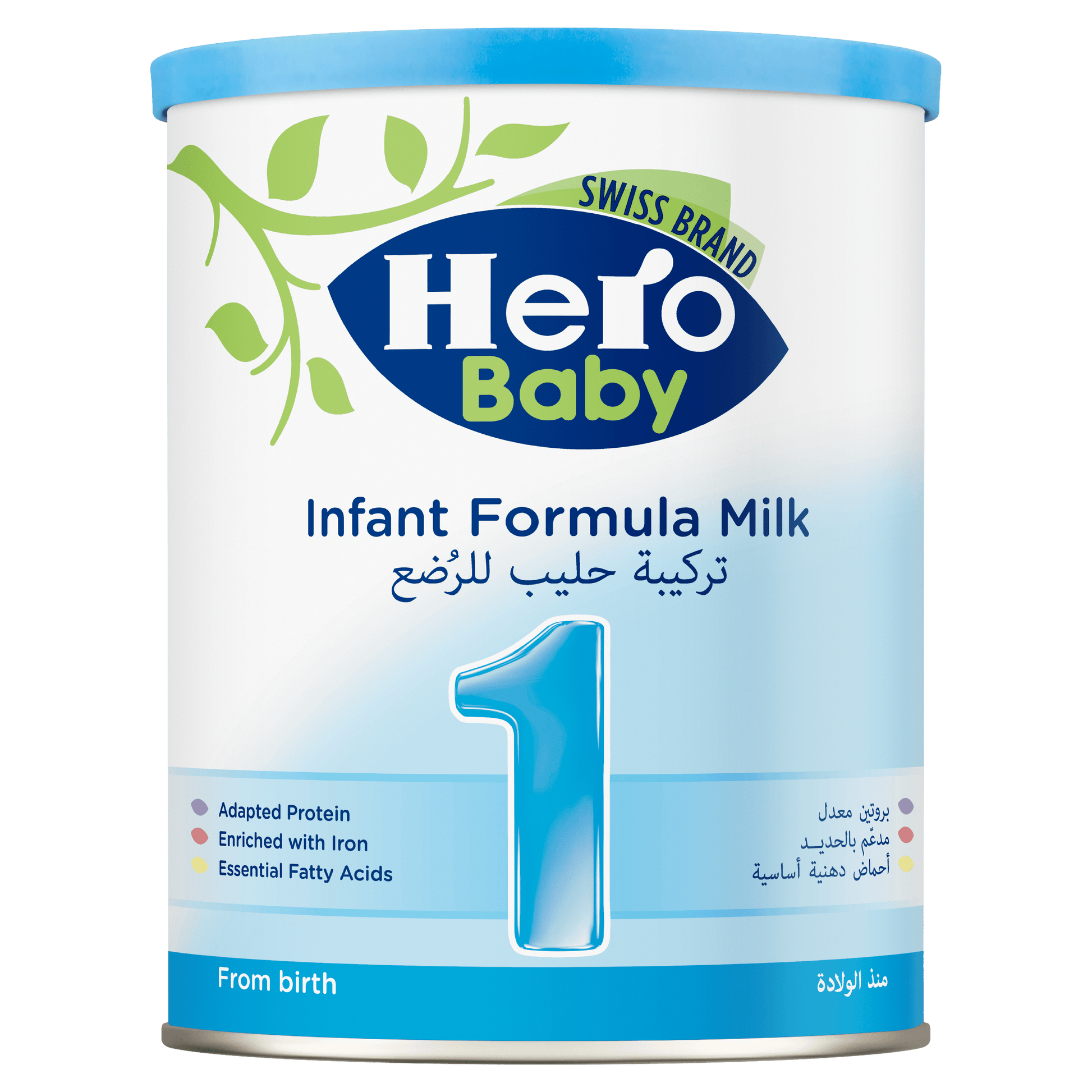 Hero Baby Infant Formula Milk Stage 1 400g - هيرو بيبي تركيبة حليب للرضع مرحلة 1 400جم