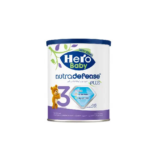 Hero Baby Nutra Defense Plus Milk Stage 3 400g - لبن هيرو بيبي نيوترا ديفينس مرحلة 3 400جم
