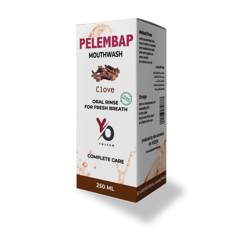pelembap mouth wash - بليمباب غسول للفم بالقرنفل ٢٥٠ ملي