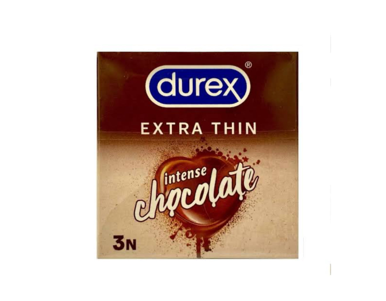 Durex extra thin chocolate 3 candom- ديوريكس