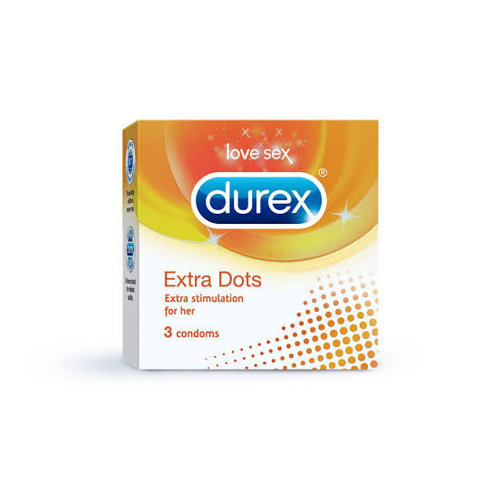Durex extra dots 3 candom- ديوريكس