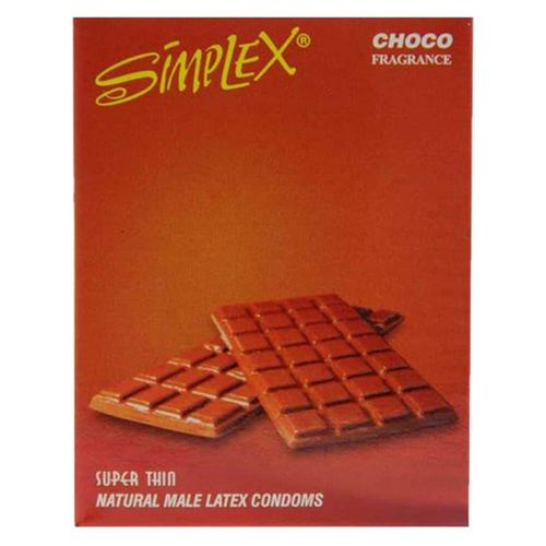 simplex chocolate condoms - سيمبلكس عازل طبي