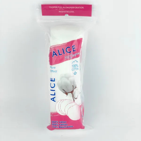 Alice Cotton pads 70 ps - أليس وسادات قطنية 70 قطعة