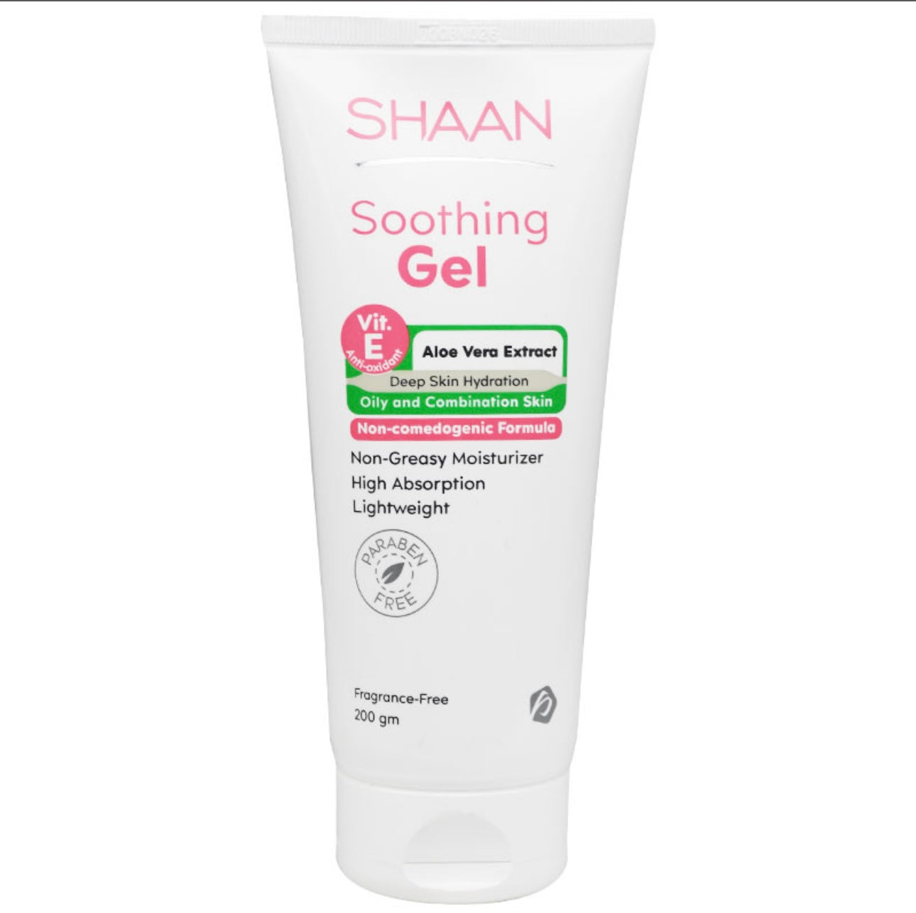 Shaan soothing gel 200ml -شان جل مرطب فيتامين ه و صبار