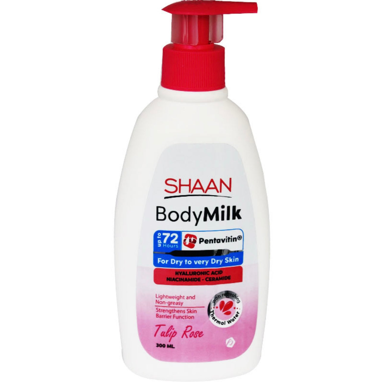 Shaan body milk tulip rose -شان توليب روز بادي ميلك