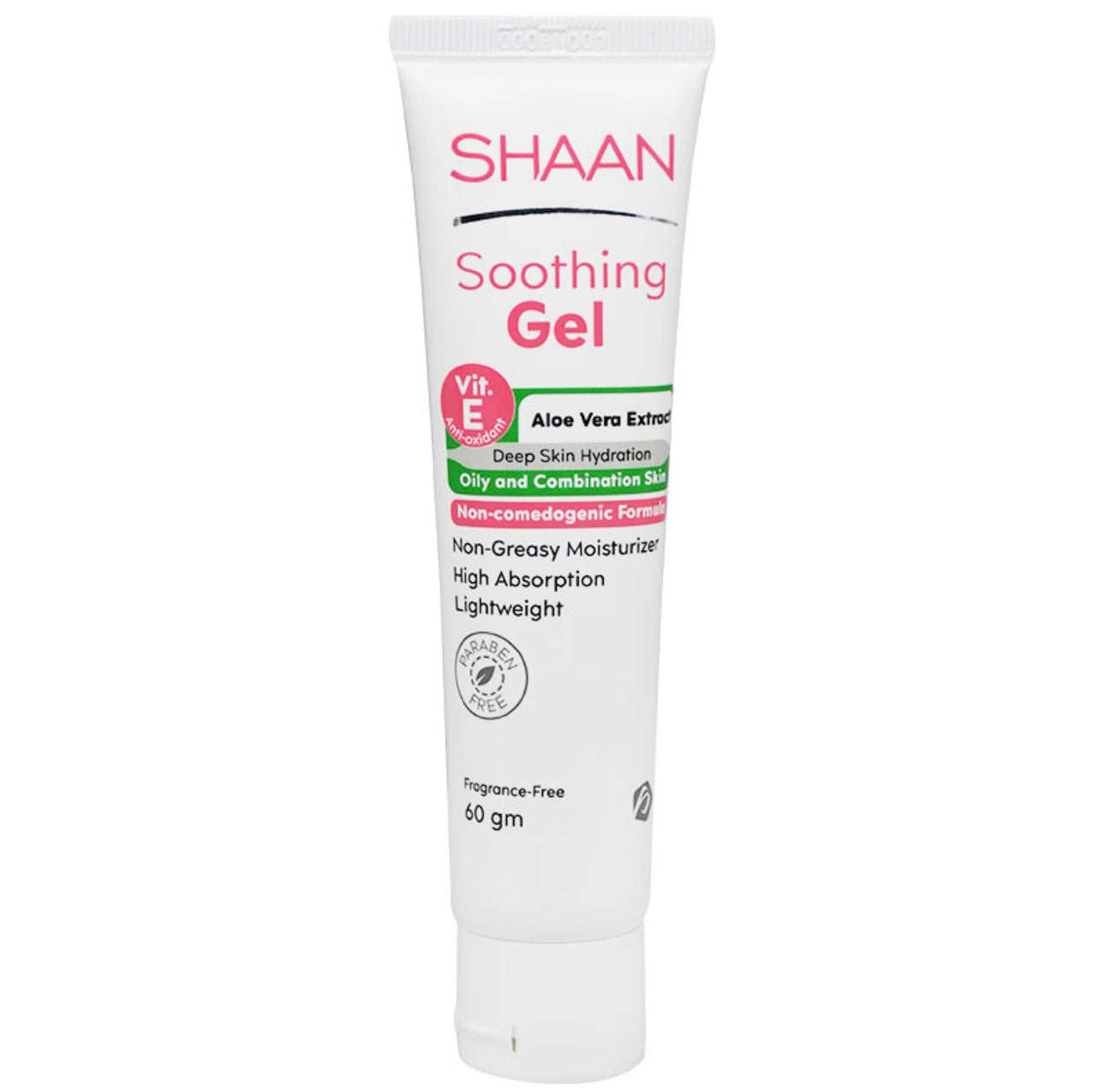 Shaan soothing gel 60ml -شان جل مرطب فيتامين ه و صبار