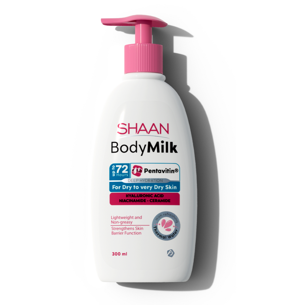 Shaan body milk - شان حليب للجسم مرطب للبشره الدهنيه