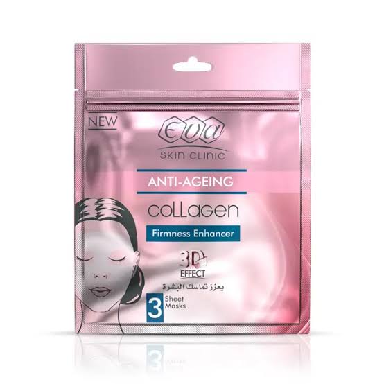Eva collagen sheet masks - ايفا كولاجين قناع للوجة