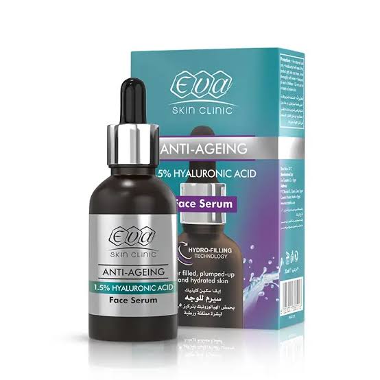 Eva Hyaluronic acid serum- ايفا سيرم للوجة بحمض الهيالورونيك