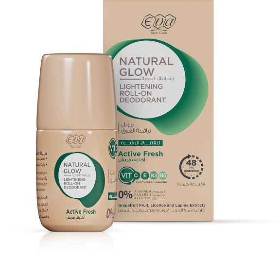 Eva roll-on deodorant active fresh - ايفا مزيل لرائحة العرق