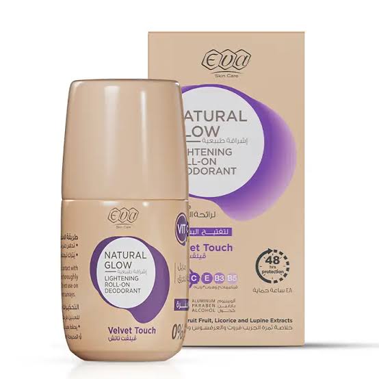 Eva roll-on deodorant velvet touch - ايفا مزيل لرائحة العرق