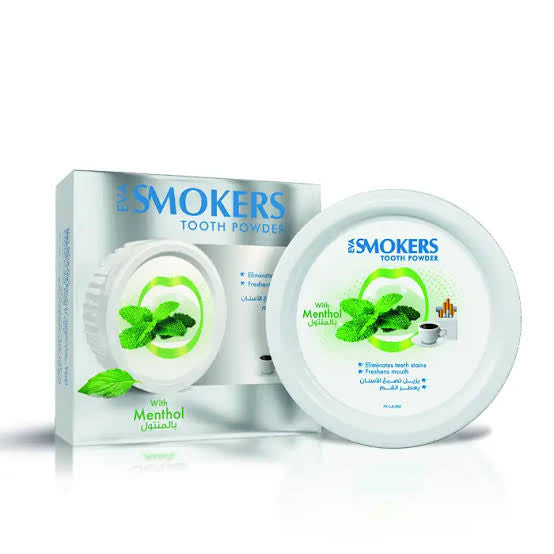 Eva smokers powder menthol - ايفا مسحوق تنضيف الاسنان بالمنتول