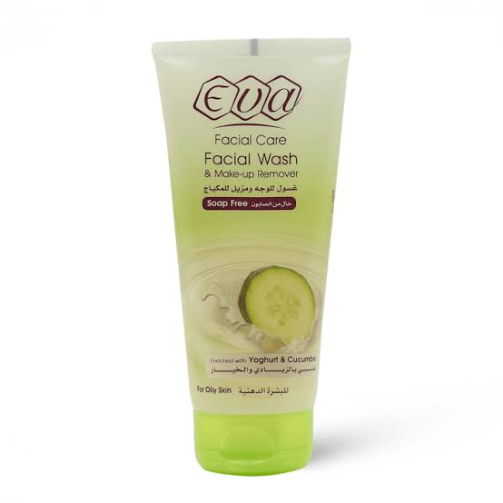 Eva facial wash& make-up remover - ايفا غسول للبشرة الدهنية بالزبادي و الخيار