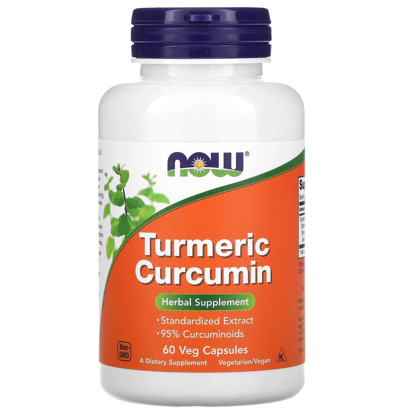 NOW Turmeric Curcumin 60 Cap - ناو تورميرك كوركومين 60 كبسولة