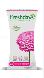 Freshdays Normal Scented 24 Daily Pads - فريش دايز فوطة يومية معطرة عادية 24 فوطة
