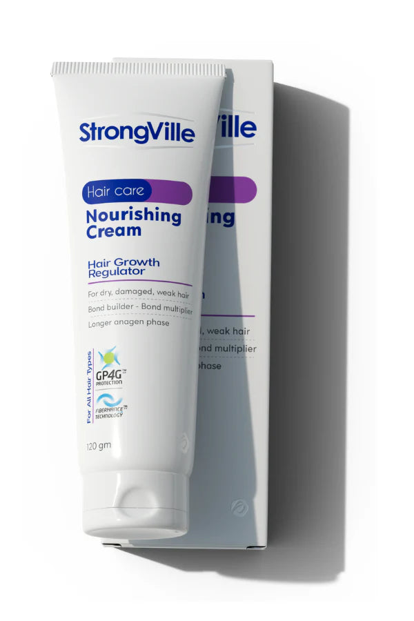StrongVille Hair Nourishing Cream 120g - سترونجفيل كريم اكسترا للشعر 120 مل