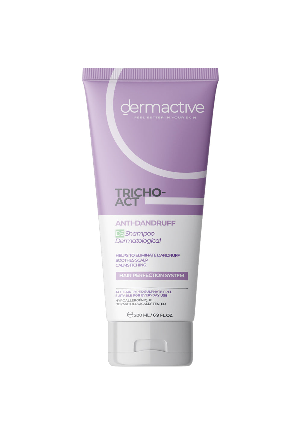 Dermactive TRICHO-ACT Anti Dandruff Shampoo 200ML - ديرما اكتف ترايكو اكت شامبو لمحاربة القشرة 200مل